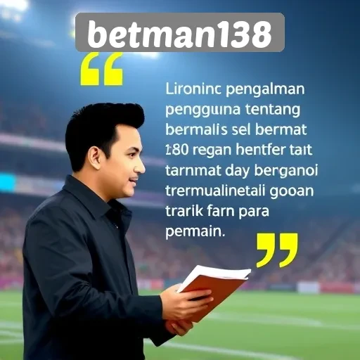 Testimoni Pengguna tentang Pengalaman Bermain di Betman138